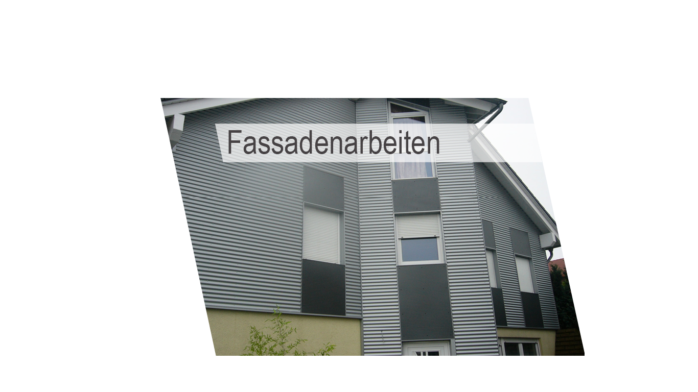 Fassadenarbeiten